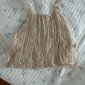 Krista Larson Pale Pink  Top